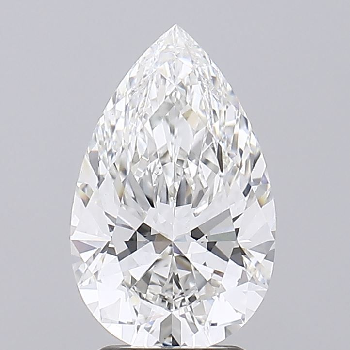 Lab Grown Diamond 3,08Ct F-VS1 Pear - IGILG822623129 1
