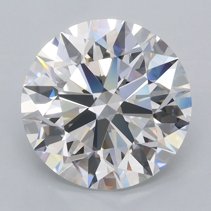 Lab Grown Diamond 3,42Ct D-FL Round - IGILG799643997 1