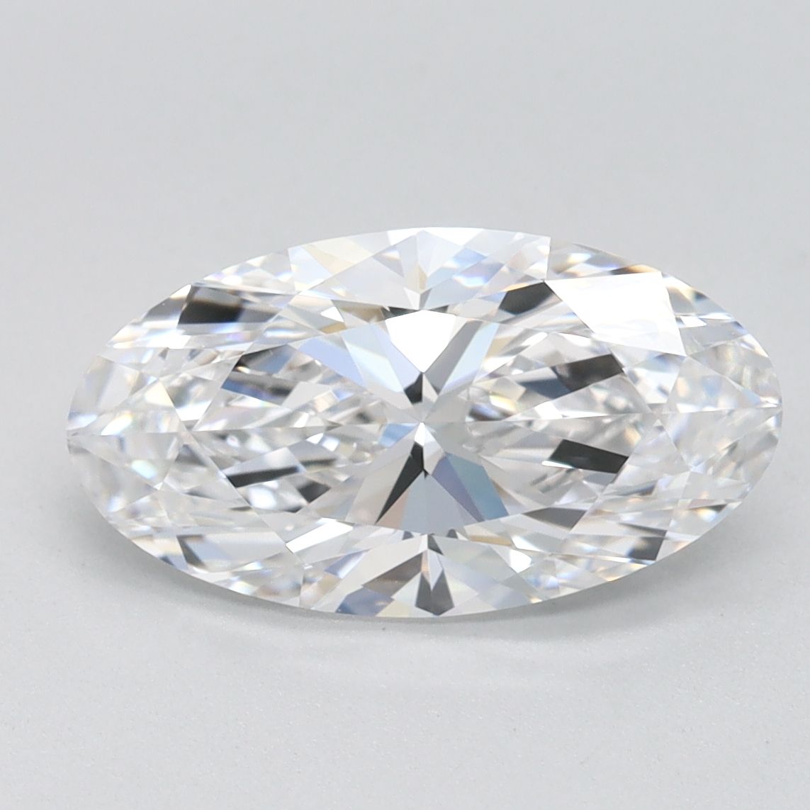 Lab Grown Diamond 2Ct D-IF Oval - IGILG816608428 1