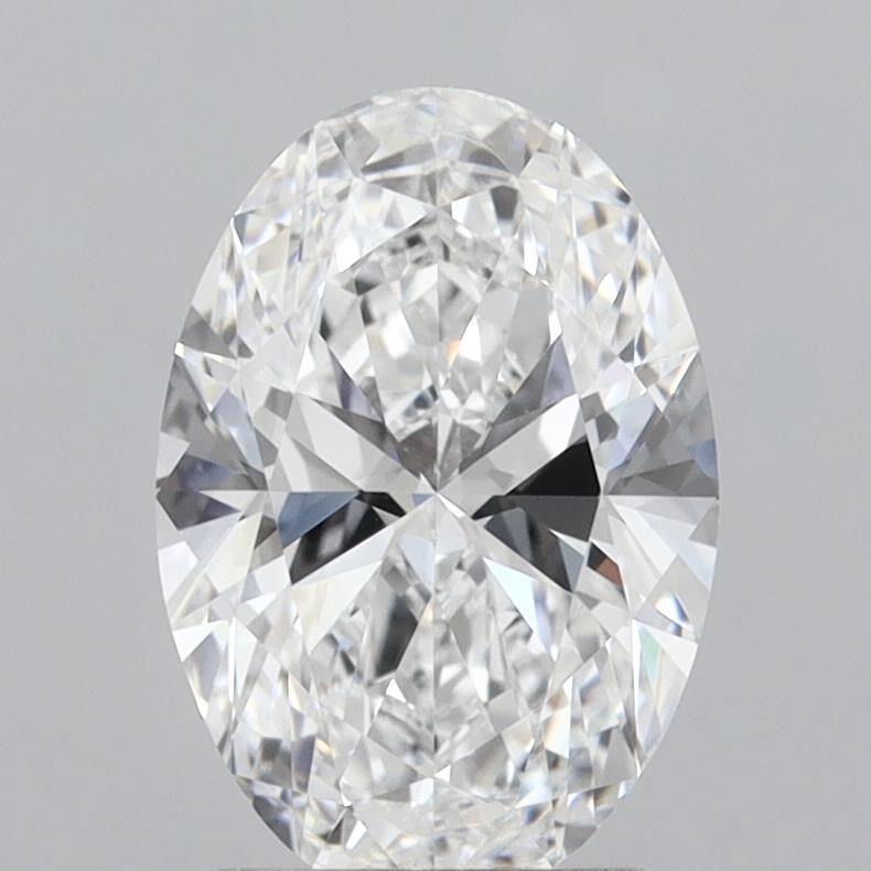 Lab Grown Diamond 2,54Ct D-FL Oval - IGILG818645375 1
