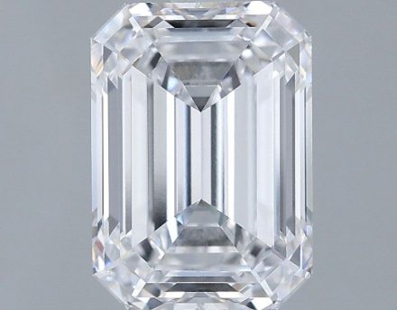 Lab Grown Diamond 2,75Ct D-VVS1 Emerald - IGILG724508159 1