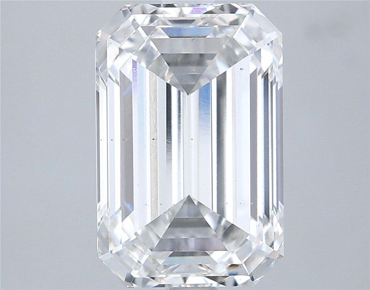 Lab Grown Diamond 3,56Ct F-VS2 Emerald - IGILG691579957 1
