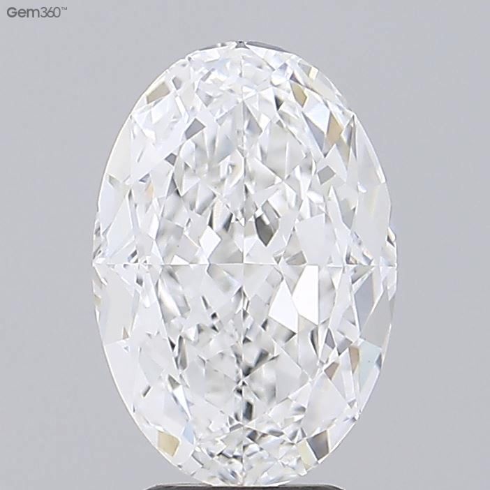 Lab Grown Diamond 3,46Ct E-VVS2 Oval - IGILG821649085 1