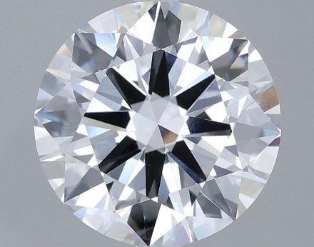 Lab Grown Diamond 3,77Ct D-VVS2 Round - IGILG808624776 1