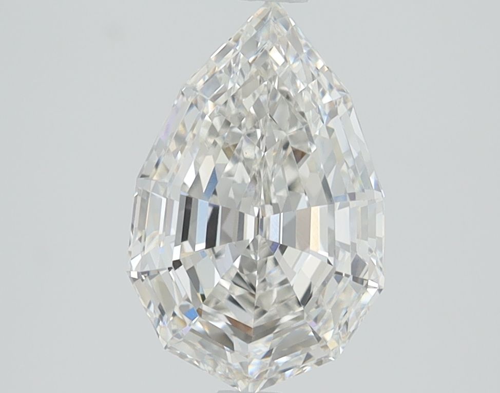 Lab Grown Diamond 2,25Ct F-VS1 Pear - IGILG812609124 1