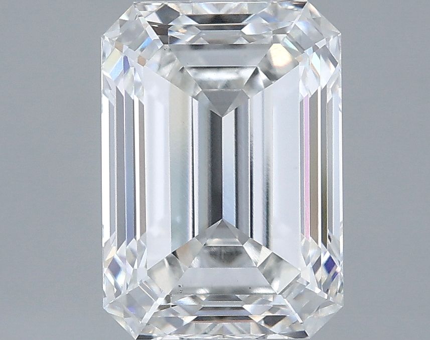 Lab Grown Diamond 3,7Ct F-VS1 Emerald - IGILG812629370 1
