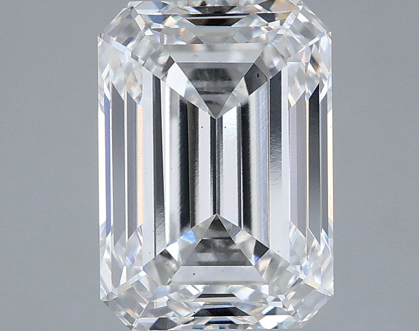 Lab Grown Diamond 3,75Ct F-VS2 Emerald - IGILG814611445 1