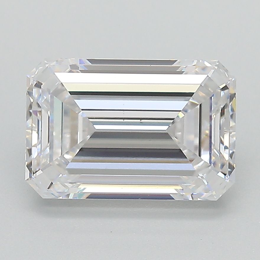 Lab Grown Diamond 3,09Ct D-VS1 Emerald - GIA5486934825 1