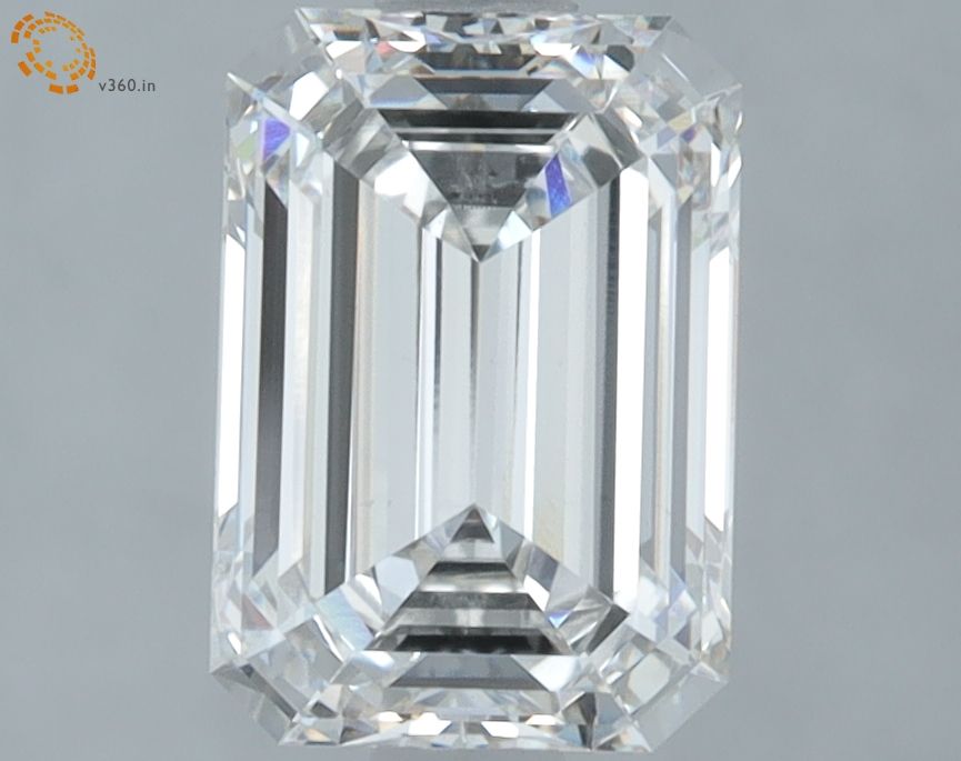 Lab Grown Diamond 2Ct F-VVS2 Emerald - IGILG760592335 1