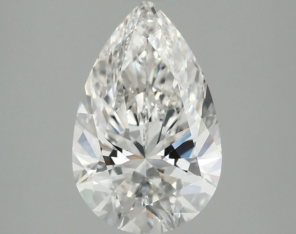Lab Grown Diamond 2,83Ct F-VS1 Pear - IGILG809674597 1