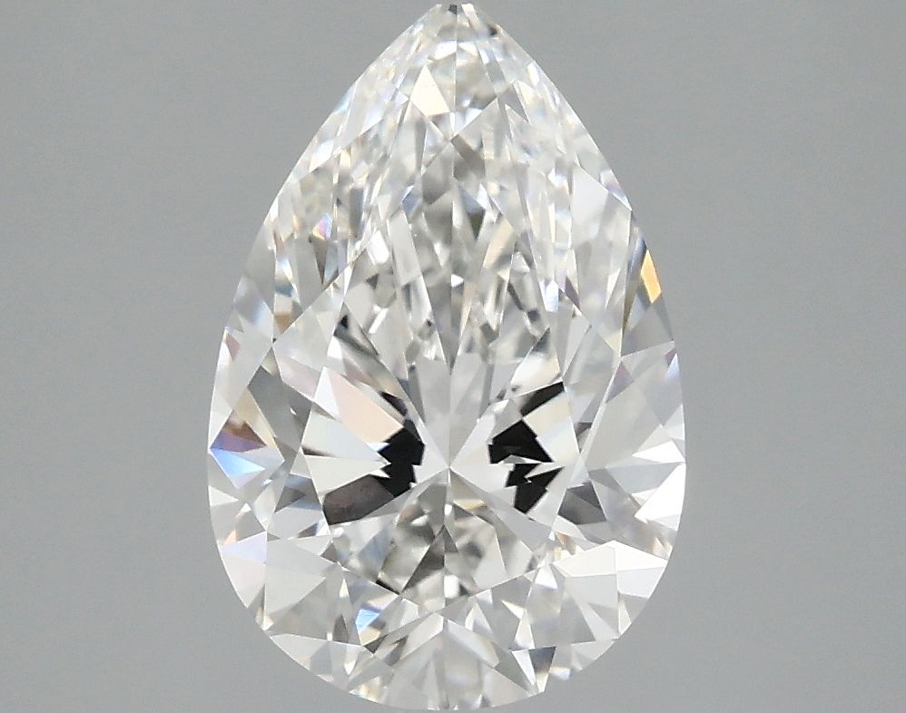Lab Grown Diamond 2,56Ct F-VVS2 Pear - IGILG808613328 1