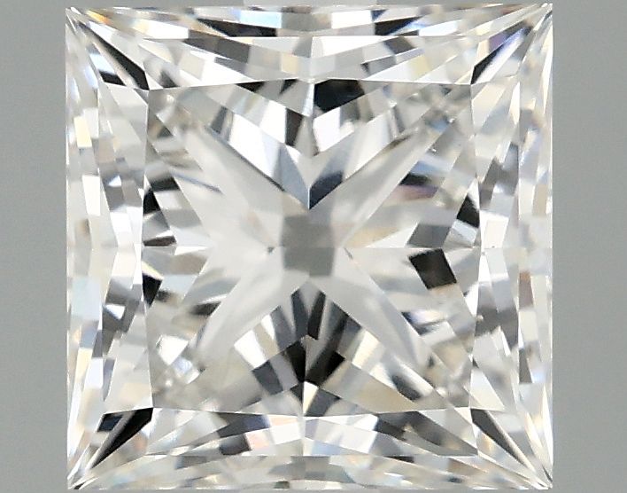 Lab Grown Diamond 2,02Ct F-VVS2 Princess - IGILG809642961 1