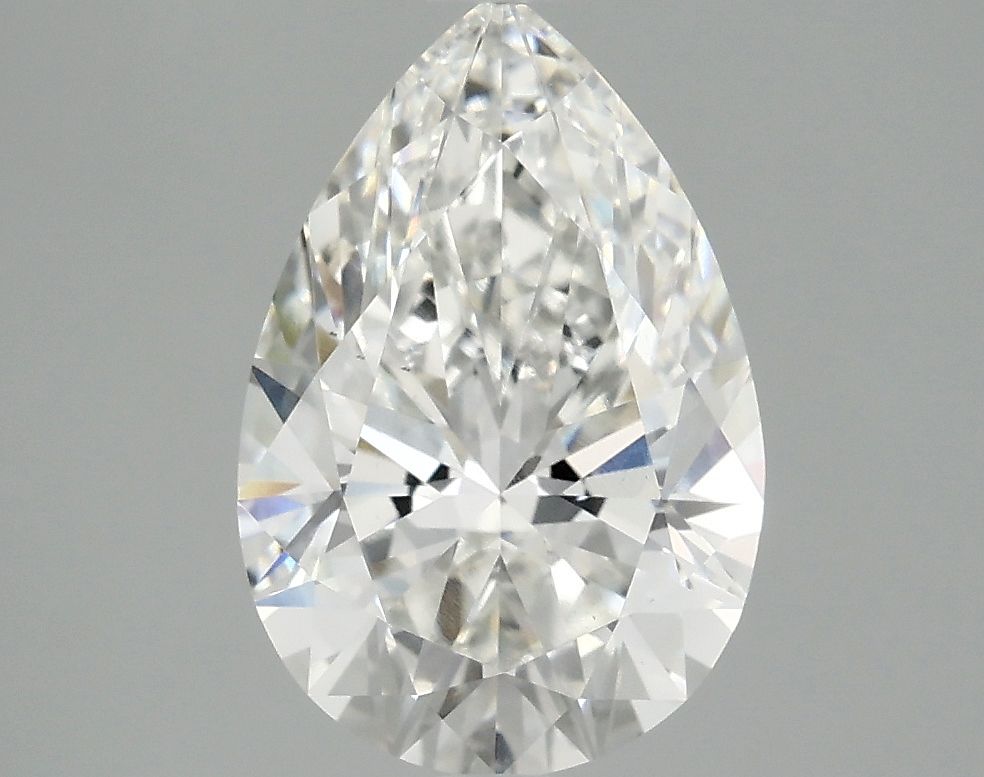 Lab Grown Diamond 2,52Ct F-VS1 Pear - IGILG805617045 1