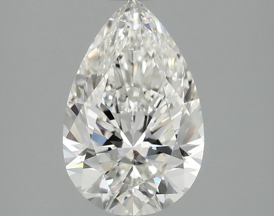 Lab Grown Diamond 2,1Ct F-VVS2 Pear - IGILG803692118 1