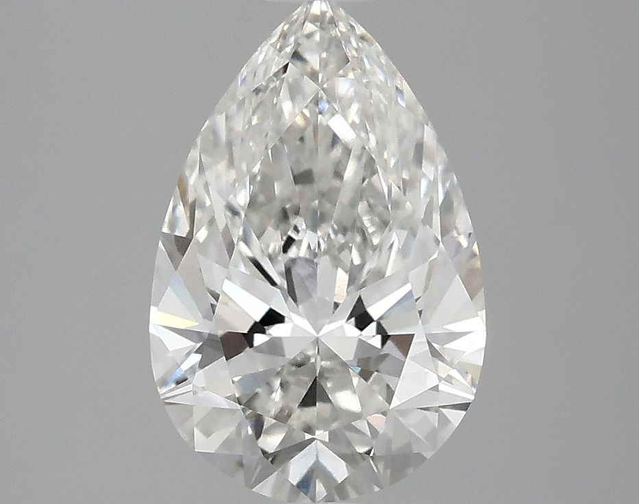 Lab Grown Diamond 2,1Ct F-VVS2 Pear - IGILG805646460 1