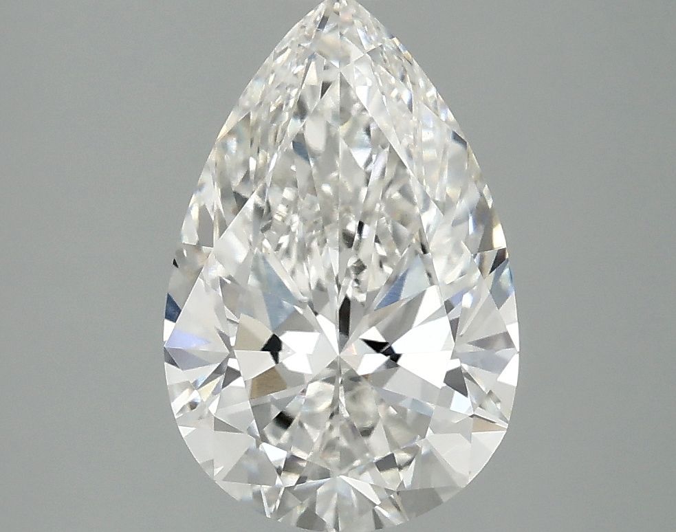 Lab Grown Diamond 2,5Ct F-VS1 Pear - IGILG801630567 1