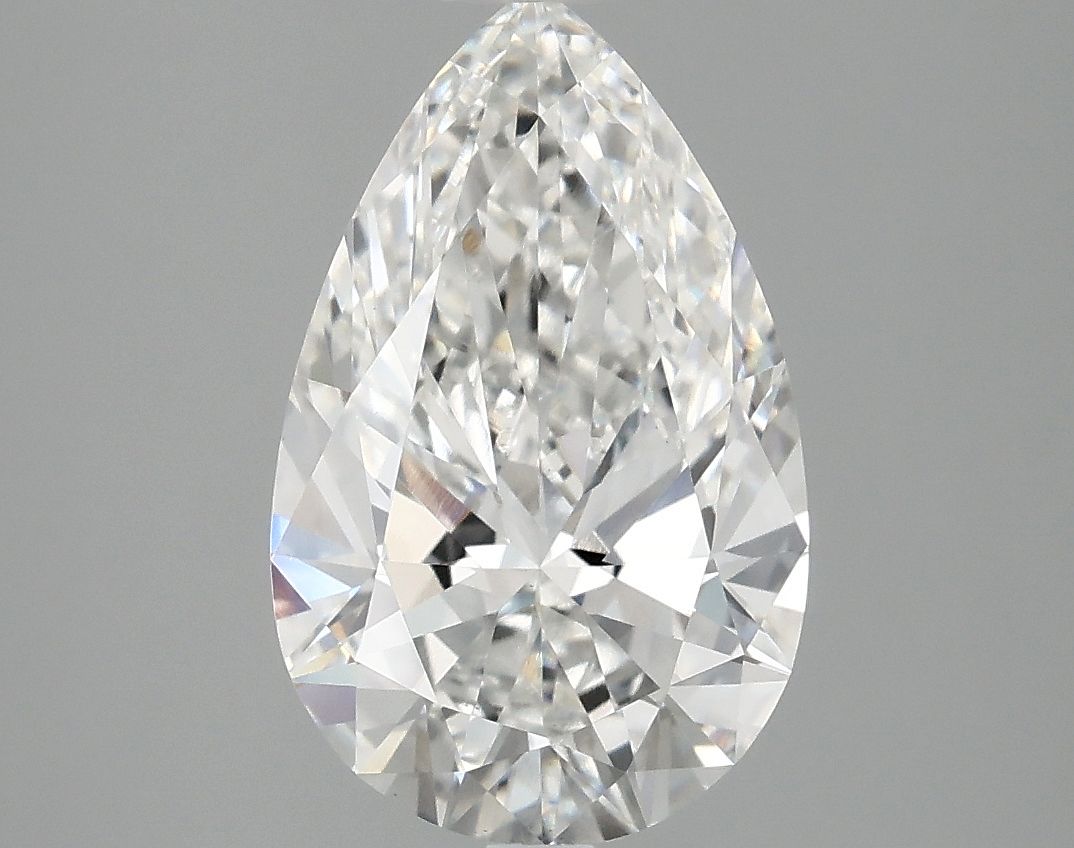 Lab Grown Diamond 2,9Ct F-VVS2 Pear - IGILG807620816 1