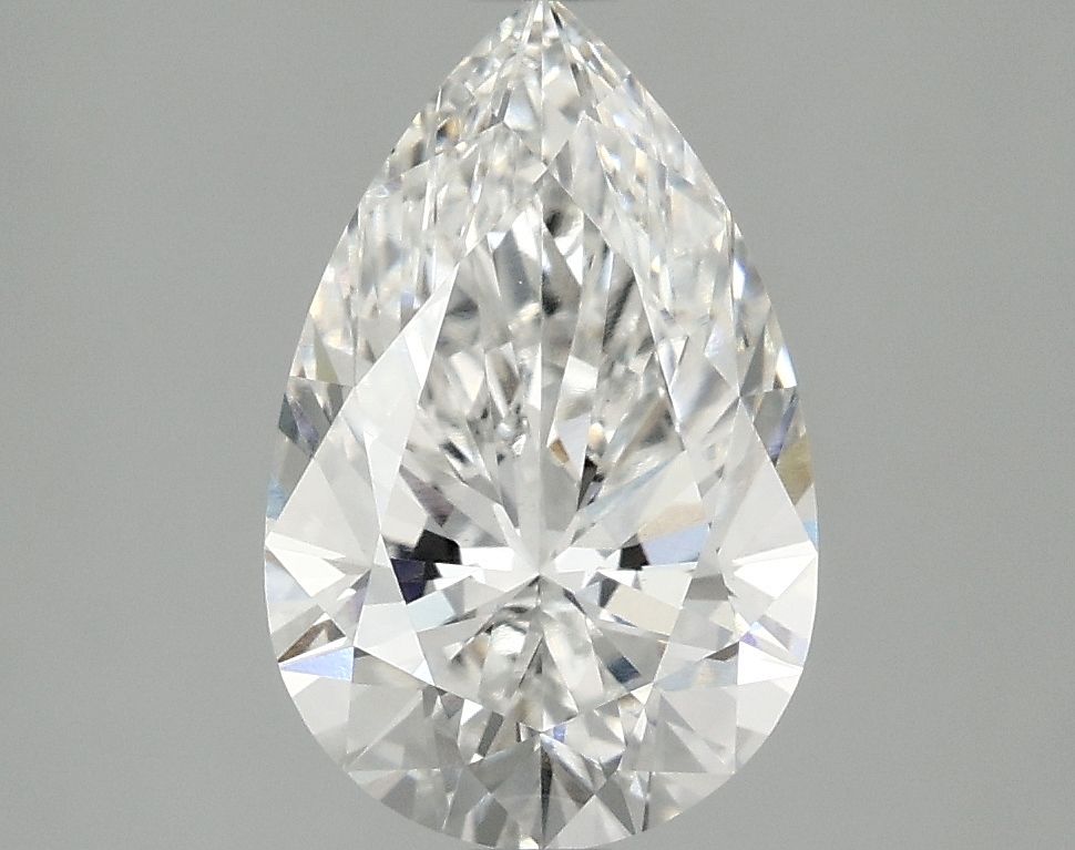 Lab Grown Diamond 2,1Ct E-VS2 Pear - IGILG801604055 1