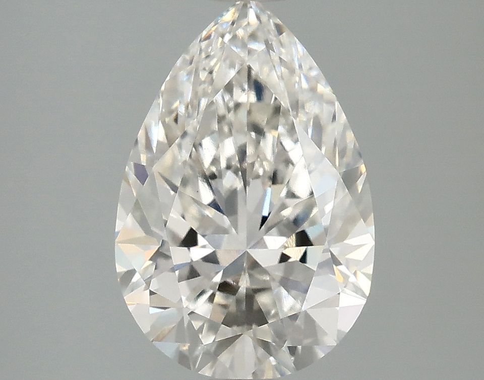Lab Grown Diamond 2,52Ct F-VS1 Pear - IGILG806612408 1
