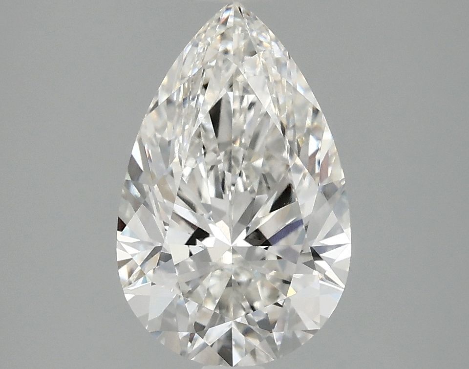 Lab Grown Diamond 2,06Ct F-VVS1 Pear - IGILG805619320 1