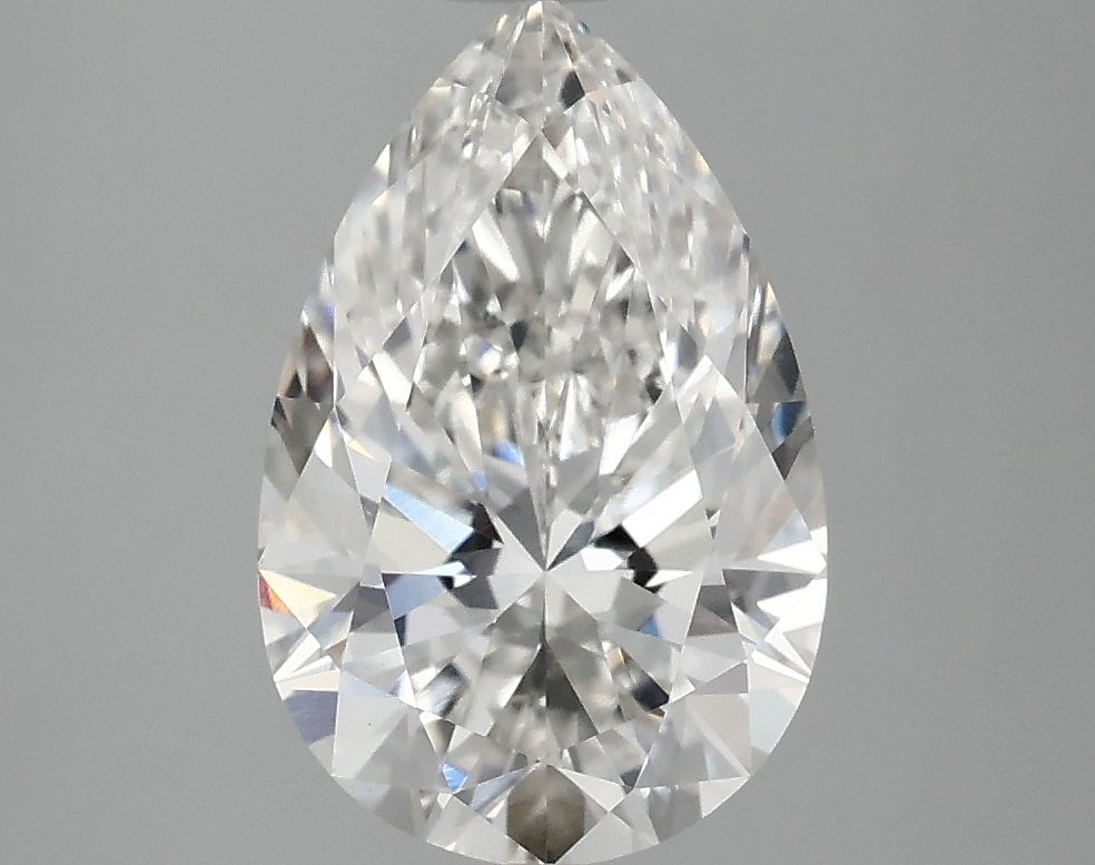 Lab Grown Diamond 2,5Ct F-VVS2 Pear - IGILG804601538 1
