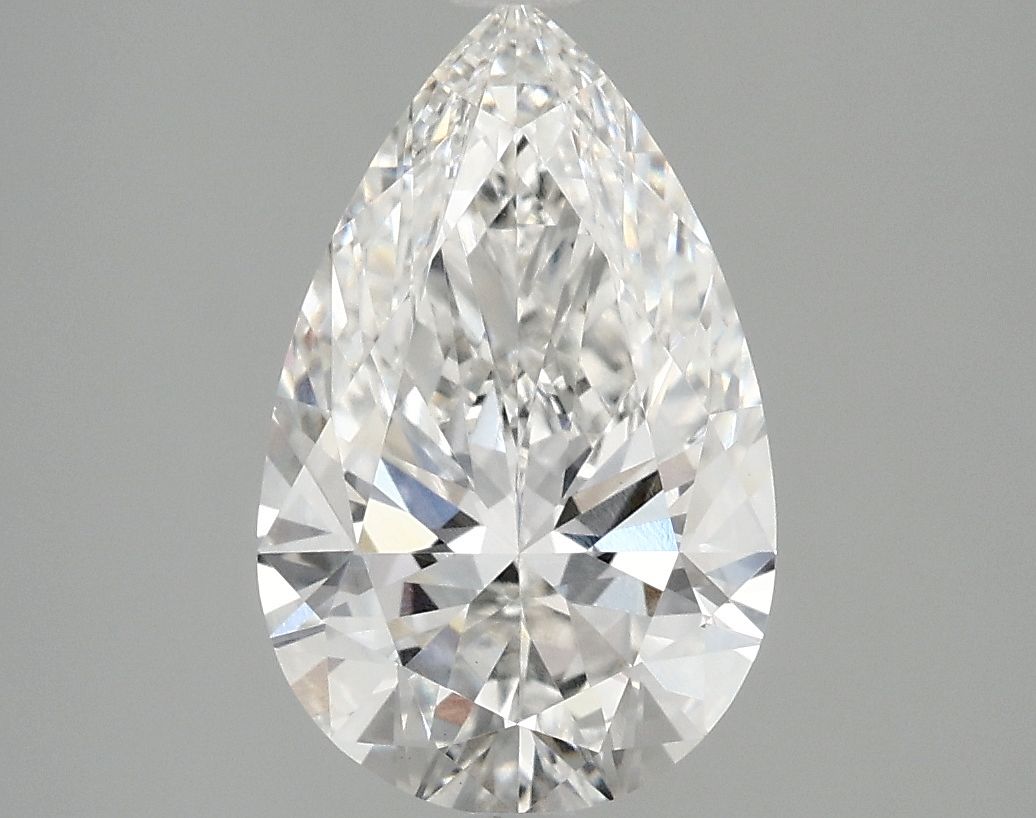 Lab Grown Diamond 2,46Ct F-VVS2 Pear - IGILG809672570 1