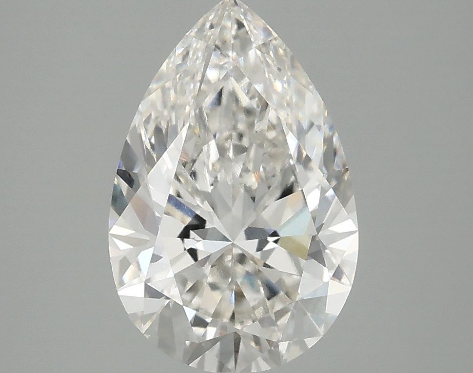 Lab Grown Diamond 2,58Ct F-VS1 Pear - IGILG801604742 1