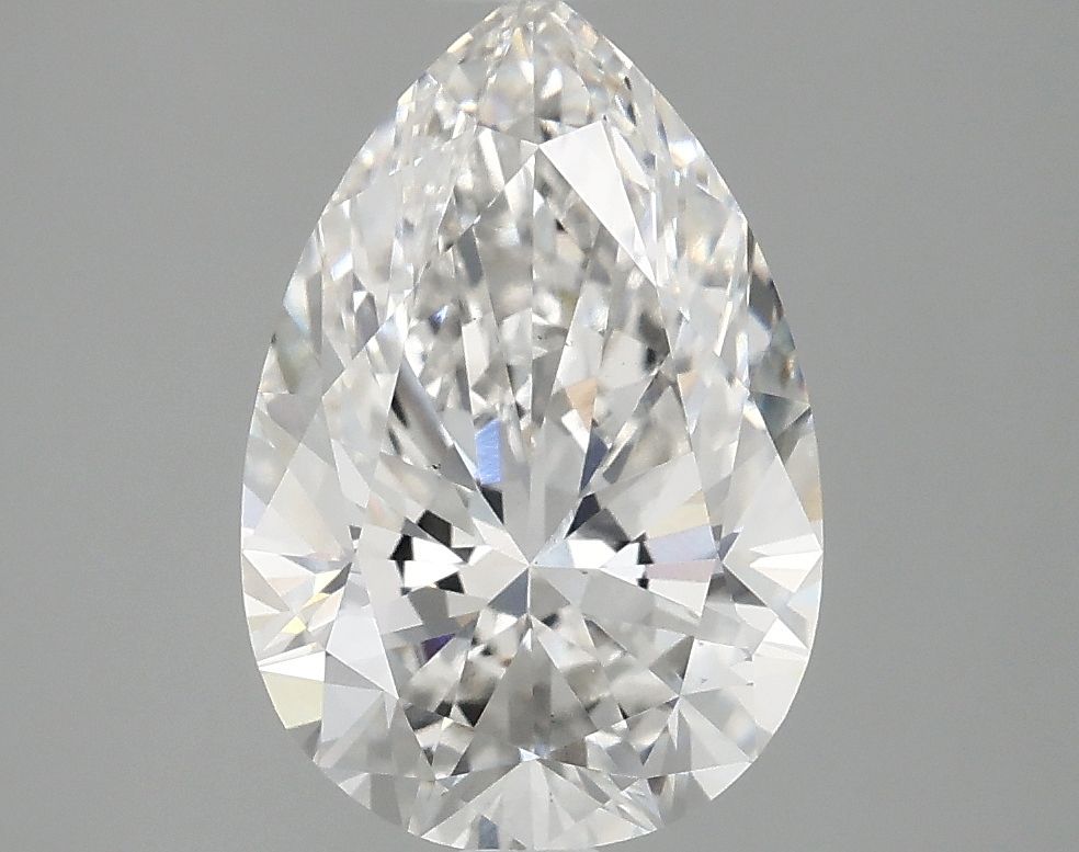 Lab Grown Diamond 2,82Ct F-VS1 Pear - IGILG806632934 1