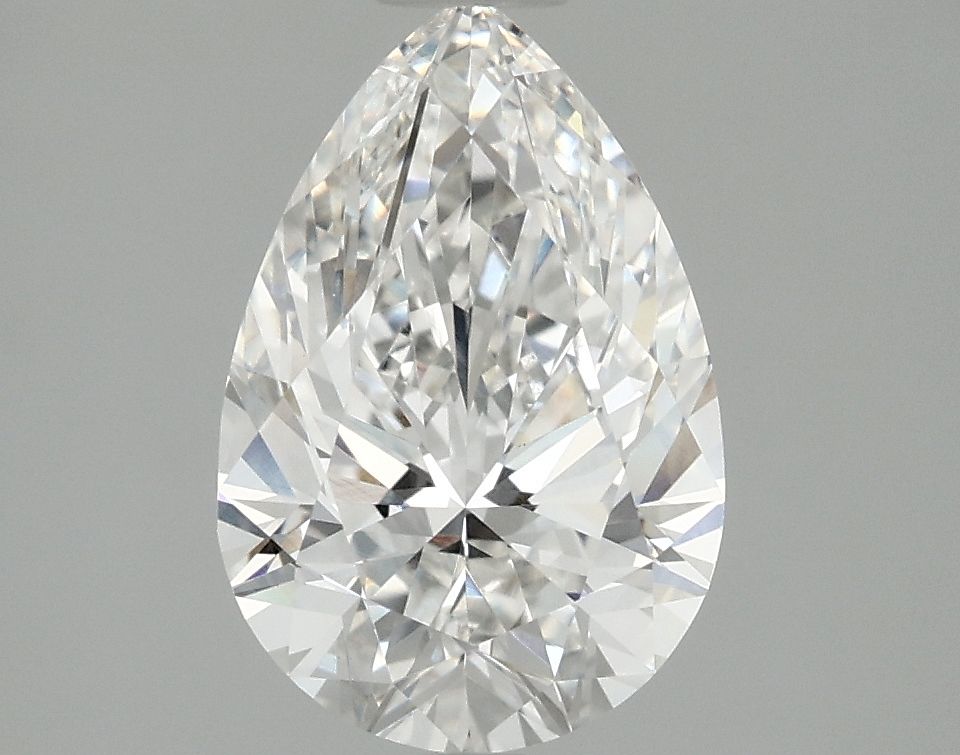 Lab Grown Diamond 1,98Ct F-VVS2 Pear - IGILG801604110 1