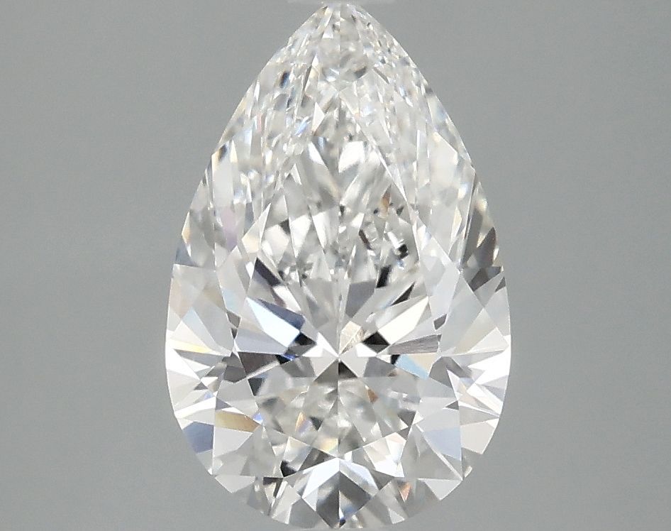 Lab Grown Diamond 2,1Ct F-VVS2 Pear - IGILG800642759 1
