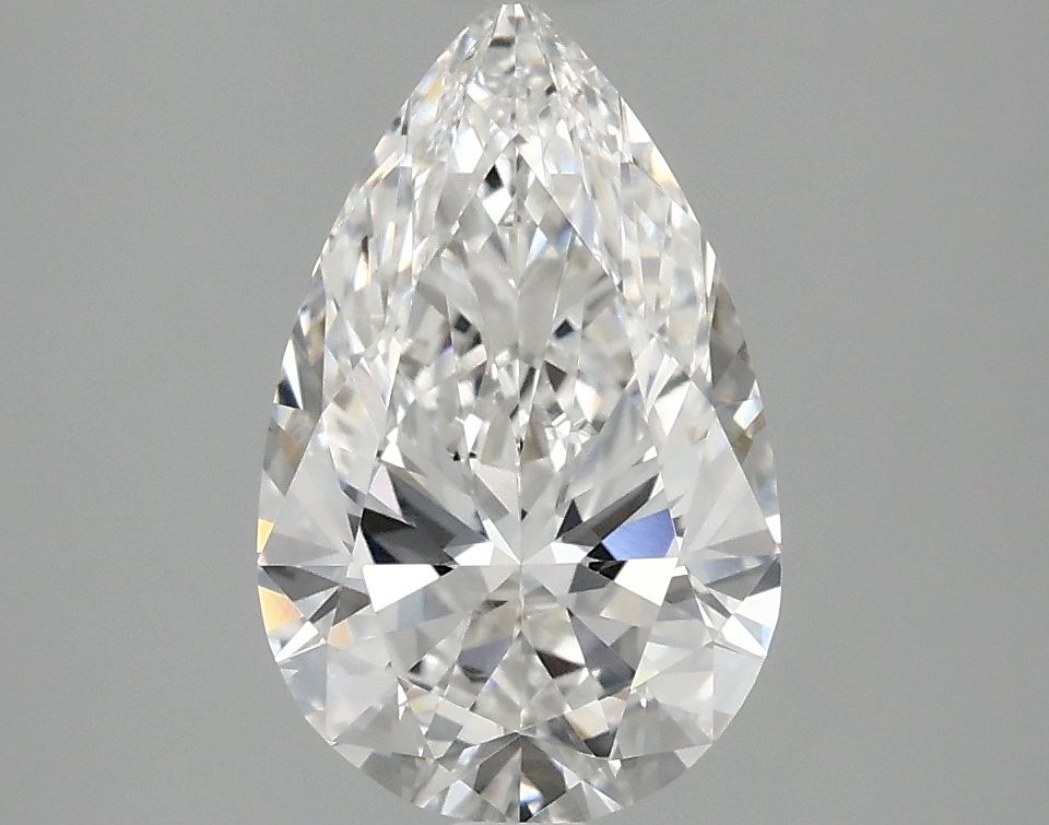 Lab Grown Diamond 2,02Ct F-VVS2 Pear - IGILG803639594 1