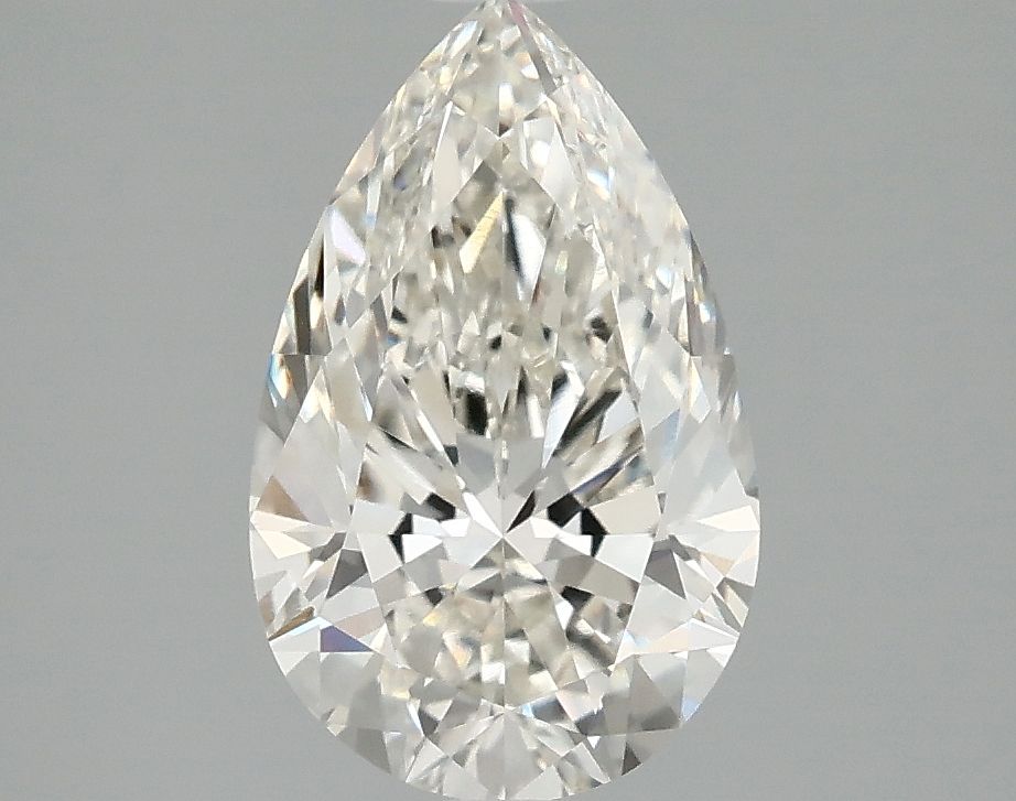 Lab Grown Diamond 2,1Ct H-VVS1 Pear - IGILG801625281 1