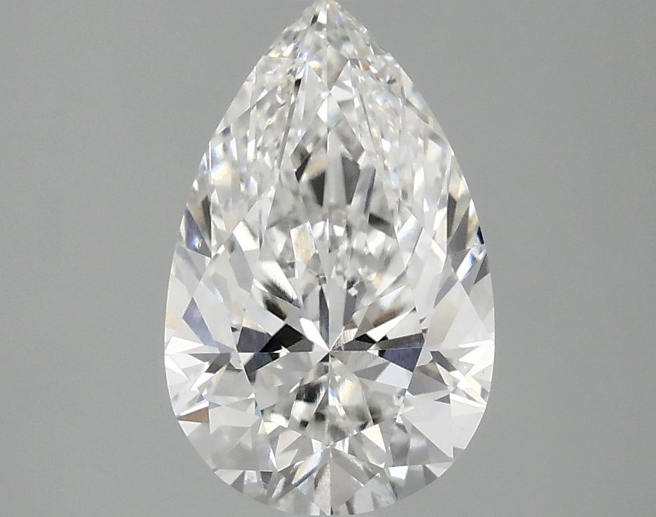 Lab Grown Diamond 2,1Ct F-VVS2 Pear - IGILG801604174 1