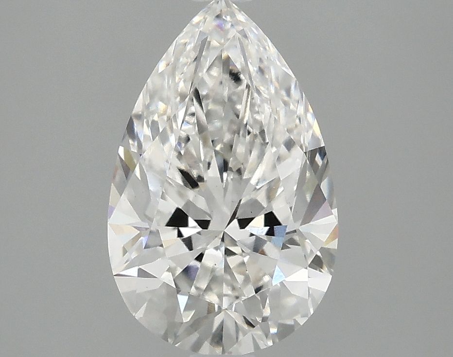 Lab Grown Diamond 2,1Ct E-VS1 Pear - IGILG801604607 1