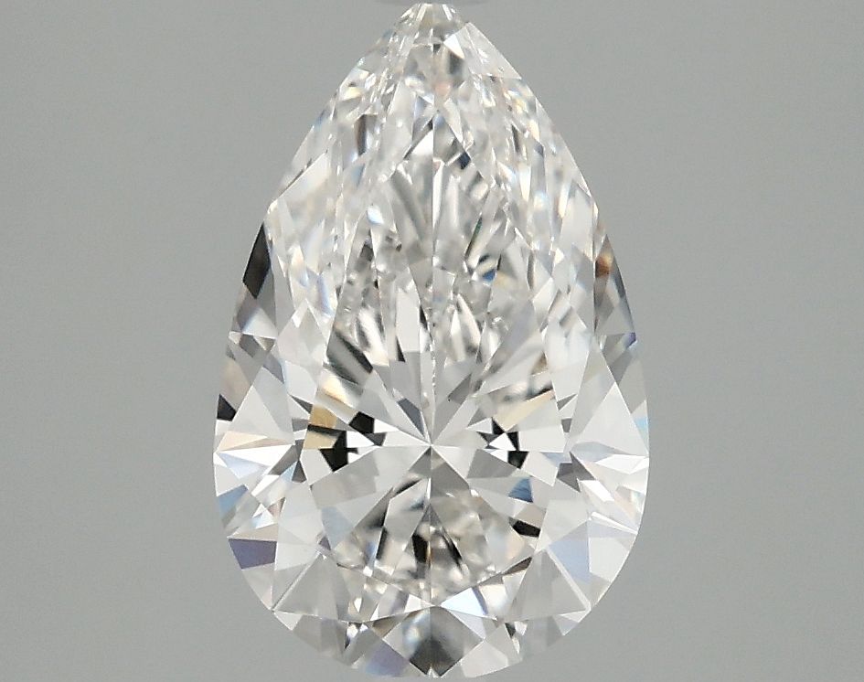 Lab Grown Diamond 2,1Ct F-VVS2 Pear - IGILG800686983 1