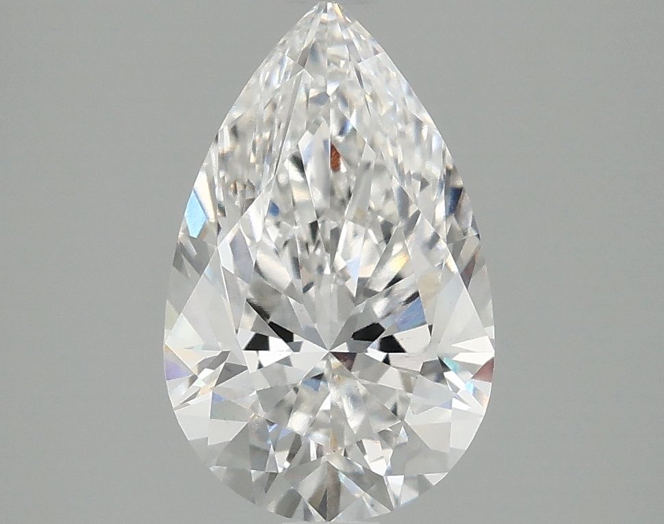 Lab Grown Diamond 2,1Ct E-VS1 Pear - IGILG801603322 1