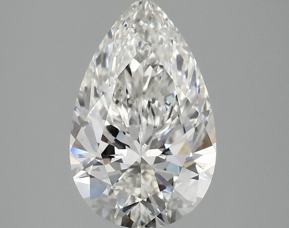 Lab Grown Diamond 2,1Ct F-VS1 Pear - IGILG800609987 1