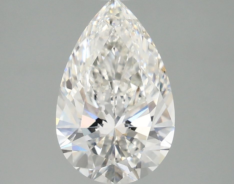 Lab Grown Diamond 2,1Ct F-VVS2 Pear - IGILG799685456 1