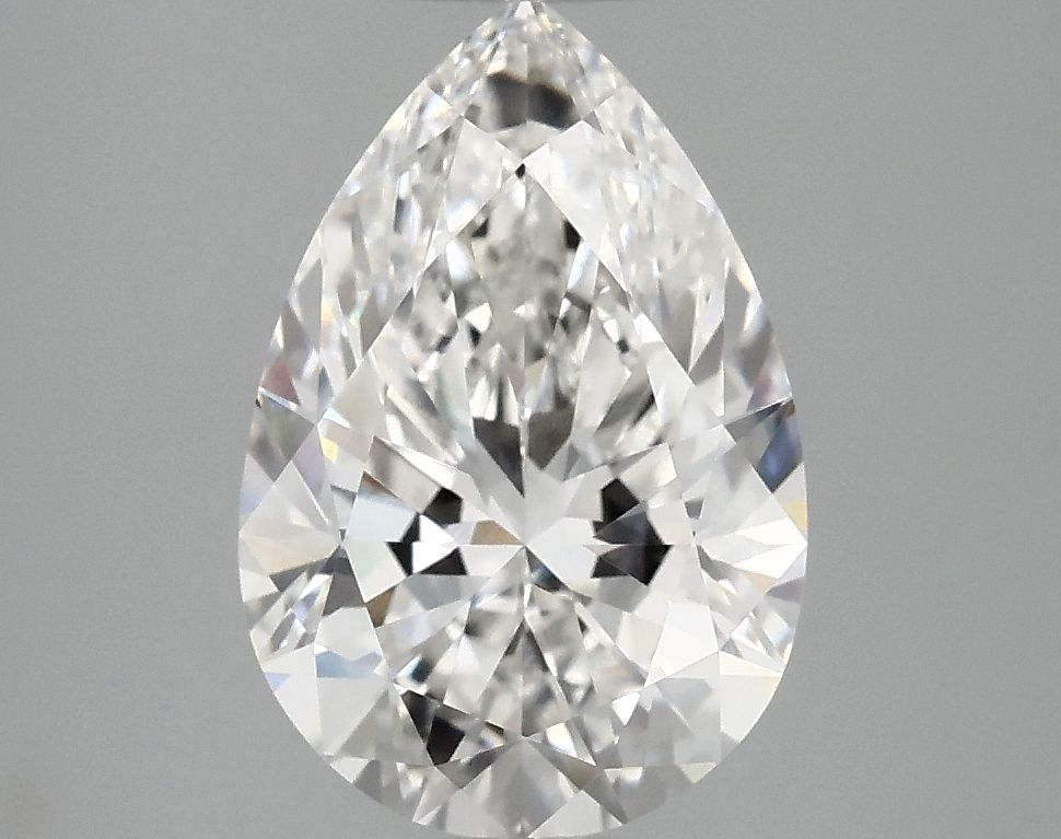 Lab Grown Diamond 2,59Ct F-VVS2 Pear - IGILG809609629 1
