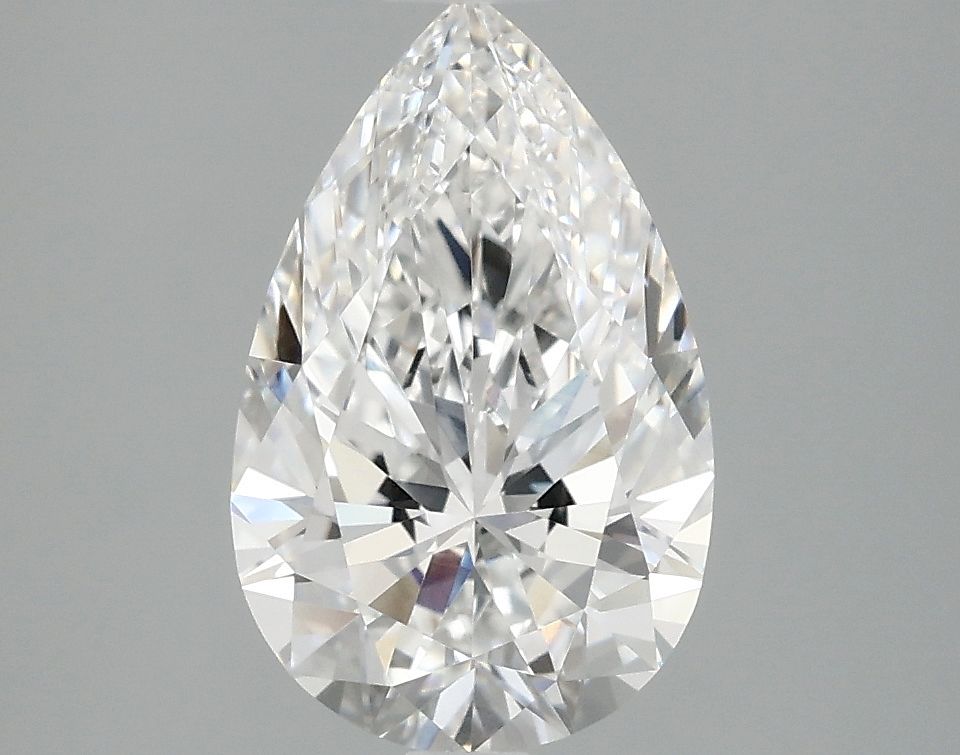 Lab Grown Diamond 2,1Ct E-VS1 Pear - IGILG803601703 1