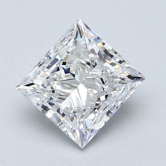 Diamond Natural 1,7Ct D-VS2 Princess - GIA2557676356 1