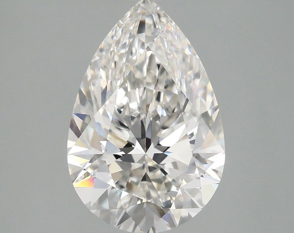 Lab Grown Diamond 2,52Ct F-VVS2 Pear - IGILG781648989 1