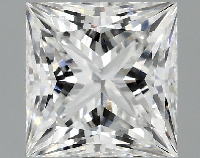 Lab Grown Diamond 2,1Ct E-VS1 Princess - IGILG780686082 1