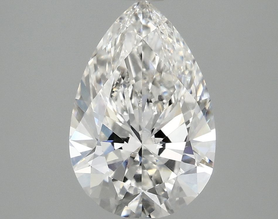 Lab Grown Diamond 2,1Ct F-VVS2 Pear - IGILG774615430 1