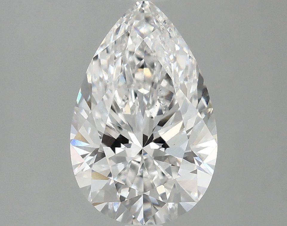 Lab Grown Diamond 2,1Ct E-VS1 Pear - IGILG775636863 1