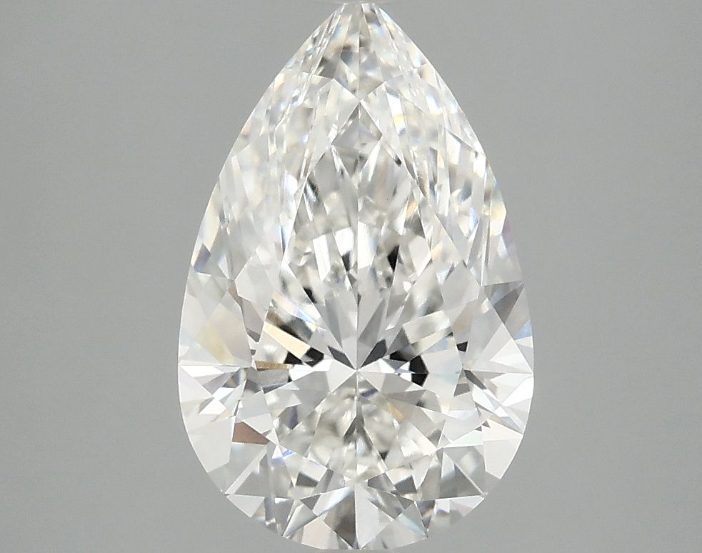 Lab Grown Diamond 2,5Ct G-VVS2 Pear - IGILG772696058 1