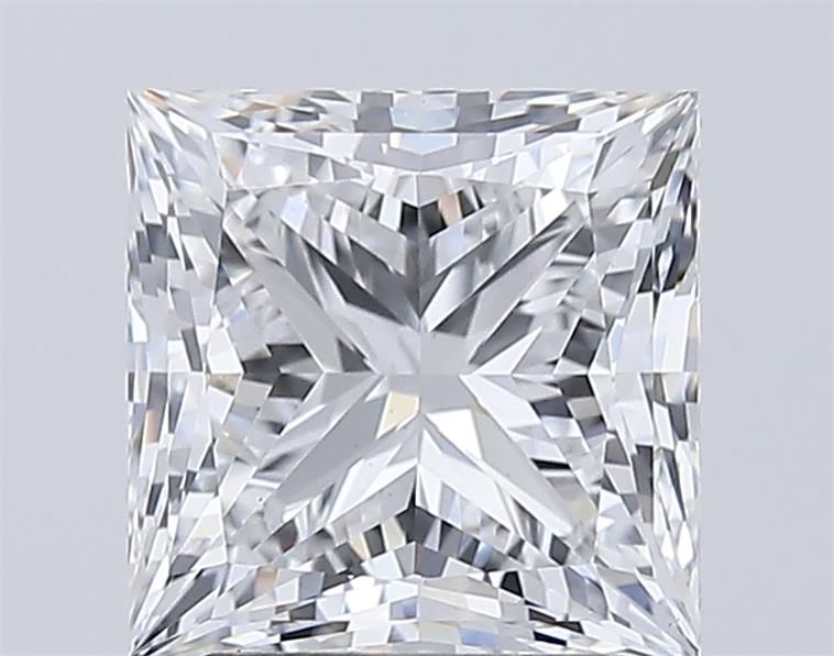 Lab Grown Diamond 3,51Ct D-VS1 Princess - GIA7491303479 1