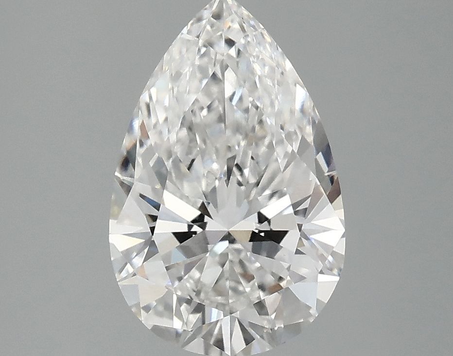 Lab Grown Diamond 2,1Ct E-VVS2 Pear - IGILG797619006 1