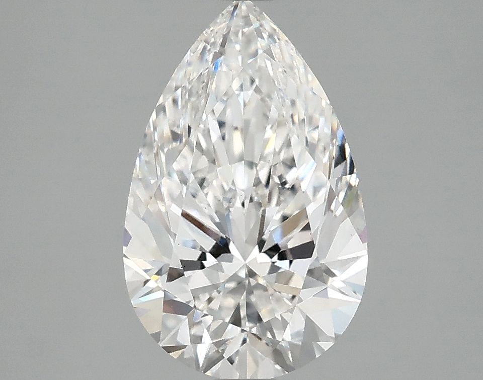 Lab Grown Diamond 2,57Ct E-VS1 Pear - IGILG805625181 1