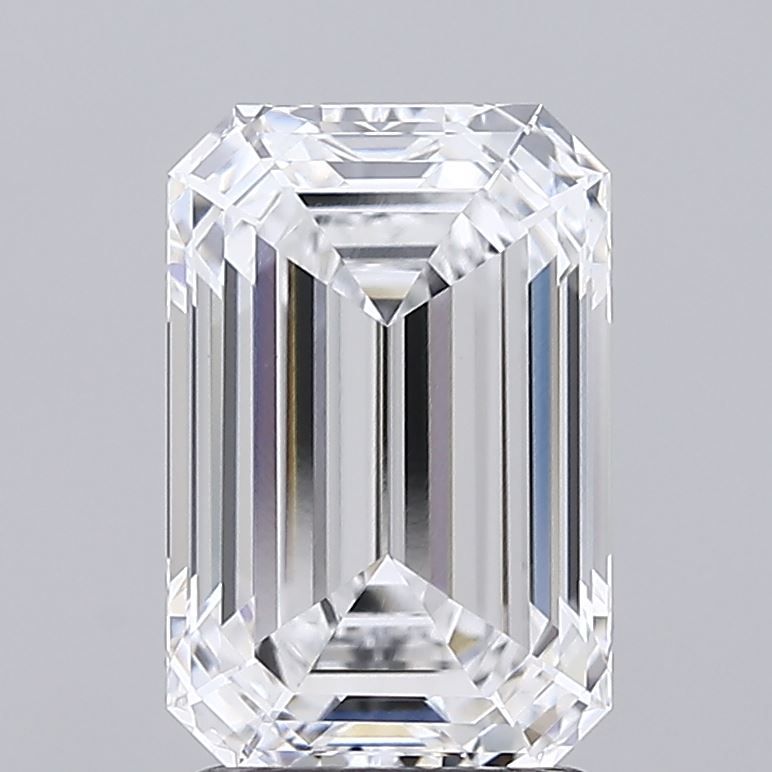 Lab Grown Diamond 2,31Ct D-VVS2 Emerald - IGILG823618818 1